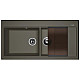Заказать Кухонная мойка Florentina Rossana антрацит 20.335.E1000.302 в магазине сантехники Santeh-Crystal.ru