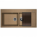 Кухонная мойка Florentina Rossana коричневый 20.335.E1000.105