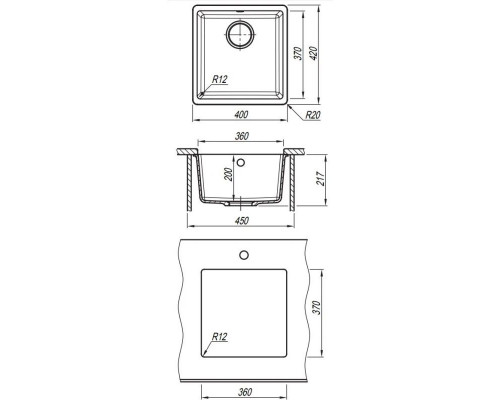 Приобрести Кухонная мойка Florentina Vega мокко 22.310.B0360.303 в магазине сантехники Santeh-Crystal.ru