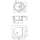 Приобрести Кухонная мойка Dr.Gans Берта терра 25.040.B0580.405 в магазине сантехники Santeh-Crystal.ru