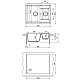 Заказать Кухонная мойка Dr.Gans Астра черный 25.065.D0620.407 в магазине сантехники Santeh-Crystal.ru