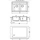 Купить Кухонная мойка Dr.Gans Астра терра 25.060.E0780.405 в магазине сантехники Santeh-Crystal.ru