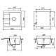 Заказать Кухонная мойка Schock Optima 45D эверест 700890 в магазине сантехники Santeh-Crystal.ru