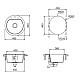 Заказать Кухонная мойка Schock Calypso 45 поларис 700781 в магазине сантехники Santeh-Crystal.ru