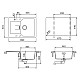 Приобрести Кухонная мойка Schock Manhattan 45D баварский камень 701004 в магазине сантехники Santeh-Crystal.ru