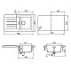 Купить Кухонная мойка Schock Primus 45D лунный камень 700354 в магазине сантехники Santeh-Crystal.ru