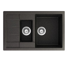 Кухонная мойка Schock Aster 60D оникс 700759