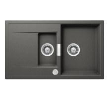 Кухонная мойка Schock Eton 60D серебристый камень 700974