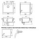 Приобрести Кухонная мойка Schock Galaxy 60 магма 700537 в магазине сантехники Santeh-Crystal.ru