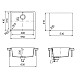 Приобрести Кухонная мойка Schock Quadro 60 мокка 700521 в магазине сантехники Santeh-Crystal.ru