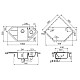 Заказать Кухонная мойка Schock Signus 90C пуро 700658N в магазине сантехники Santeh-Crystal.ru