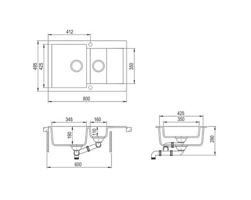 Купить Кухонная мойка Teka Clivo 60 B-TQ песочный 40148023 в магазине сантехники Santeh-Crystal.ru