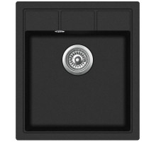 Кухонная мойка Teka Estela 45 S-TQ 1B черный металлик 40148070
