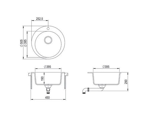 Купить Кухонная мойка Teka Clave 45 B-TQ 1B песочный 40148143 в магазине сантехники Santeh-Crystal.ru