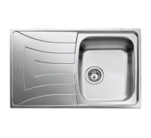 Кухонная мойка Teka Universo 79.50 1B 1D декоративная сталь 10120045