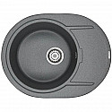 Кухонная мойка Paulmark Oval графит PM316502-DG