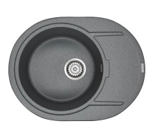 Кухонная мойка Paulmark Oval графит PM316502-DG