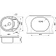 Заказать Кухонная мойка Paulmark Oval песочный PM316502-QU в магазине сантехники Santeh-Crystal.ru