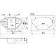 Купить Кухонная мойка Paulmark Wiese шампань PM529050-CH в магазине сантехники Santeh-Crystal.ru