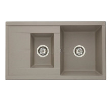 Кухонная мойка Акватон Делия серый шелк 1A716232DE250