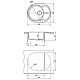 Приобрести Кухонная мойка Dr.Gans Берта терра 25.040.B0620.405 в магазине сантехники Santeh-Crystal.ru