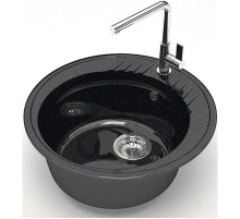 Кухонная мойка Marrbaxx Лексия Z6 черный глянец Z006Q004