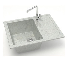 Кухонная мойка Marrbaxx Анастасия Z150 светло-серый глянец Z150Q010