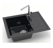 Кухонная мойка Marrbaxx Анастасия Z150 черный глянец Z150Q004
