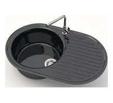 Кухонная мойка Marrbaxx Наоми Z11 черный глянец Z011Q004