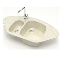 Кухонная мойка Marrbaxx Аделис Z23 бежевый глянец Z023Q002