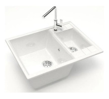 Кухонная мойка Marrbaxx Жаклин Z190 белый лёд глянец Z190Q001