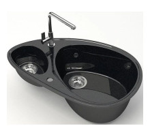 Кухонная мойка Marrbaxx Эмма Z13 черный глянец Z013Q004