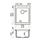 Приобрести Кухонная мойка Tetogranit Omoikiri Bosen 41-GR ленинградский серый 4993543 в магазине сантехники Santeh-Crystal.ru