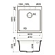 Купить Кухонная мойка Tetogranit Omoikiri Bosen 47-BL черный 4993586 в магазине сантехники Santeh-Crystal.ru