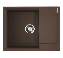 Кухонная мойка Artgranit Omoikiri Daisen 65-DC темный шоколад 4993683