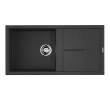 Кухонная мойка Tetogranit Omoikiri Sumi 100-BL черный 4993654
