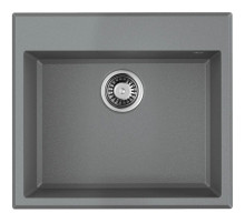 Кухонная мойка Tetogranit Omoikiri Tedori 57-GR ленинградский серый 4993566