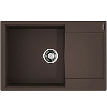 Кухонная мойка Artgranit Omoikiri Daisen 78-LB-DC темный шоколад 4993691