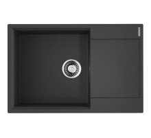 Кухонная мойка Artgranit Omoikiri Daisen 78-LB-BL черный 4993692