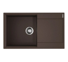 Кухонная мойка Artgranit Omoikiri Daisen 86-DC темный шоколад 4993699