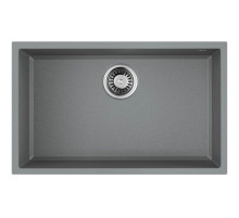 Кухонная мойка Tetogranit Omoikiri Tedori 66-U-GR ленинградский серый 4993541