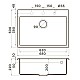 Заказать Кухонная мойка Tetogranit Omoikiri Tedori 68-CH шампань 4993969 в магазине сантехники Santeh-Crystal.ru