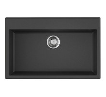 Кухонная мойка Tetogranit Omoikiri Tedori 79-BL черный 4993948