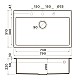 Приобрести Кухонная мойка Tetogranit Omoikiri Tedori 79-BL черный 4993948 в магазине сантехники Santeh-Crystal.ru