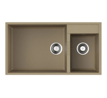 Кухонная мойка Tetogranit Omoikiri Tedori 85-2-U-CH шампань 4993945