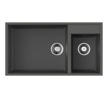 Кухонная мойка Tetogranit Omoikiri Tedori 85-2-U-PL платина 4993947