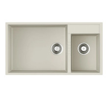 Кухонная мойка Tetogranit Omoikiri Tedori 85-2-U-WH белый 4993943
