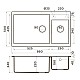 Купить Кухонная мойка Tetogranit Omoikiri Tedori 86-2-LB-PL платина 4993939 в магазине сантехники Santeh-Crystal.ru