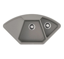 Кухонная мойка Artgranit Omoikiri Yonaka 98-C-GR ленинградский серый 4993714