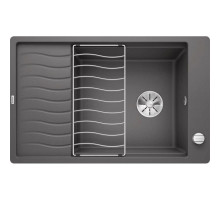 Кухонная мойка Blanco Elon XL 6 S-F InFino темная скала 524855